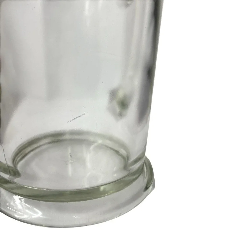 Hazel Atlas Clear Heavy Solid Glass Water‎ Pitcher